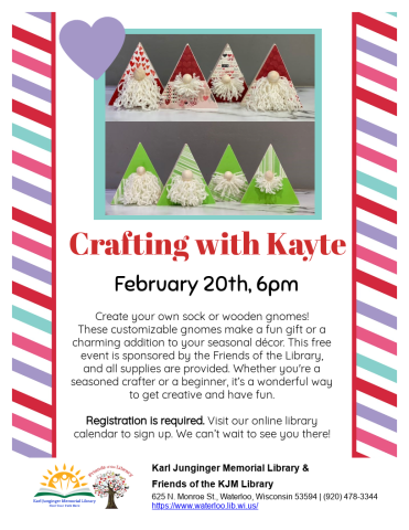 Craft Night Flyer