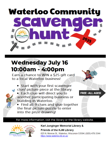 Waterloo Community Scavenger Hunt