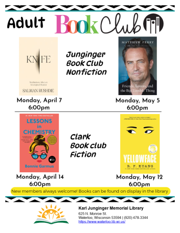 Book Club Flyer