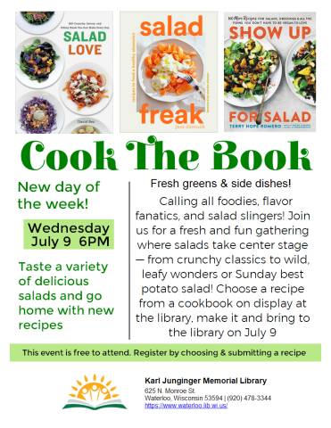 Cook The Book Flyer