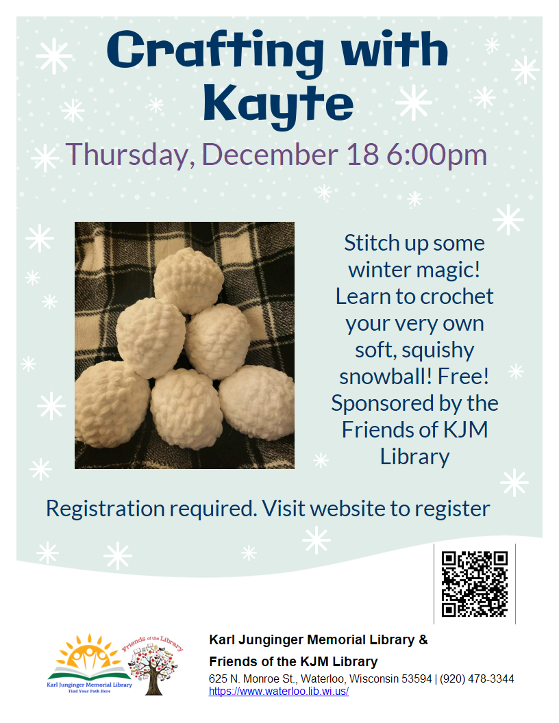 Craft night flyer